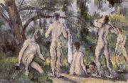 Paul Cezanne Six Women oil painting reproduction